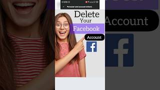 How to Delete Your Facebook Account | #shorts