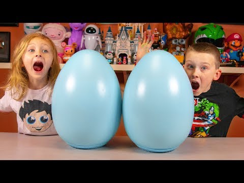 HUGE MEGA EGGA Mystery Toy Surprise Eggs Filled with Blind Bags & Toys for Boys Kinder Playtime