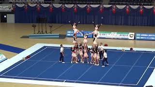 日本体育大学荏原高等学校 BIG STONES 自由演技競技DIVISION１ 高等学校の部 関東大会 2023.6.18