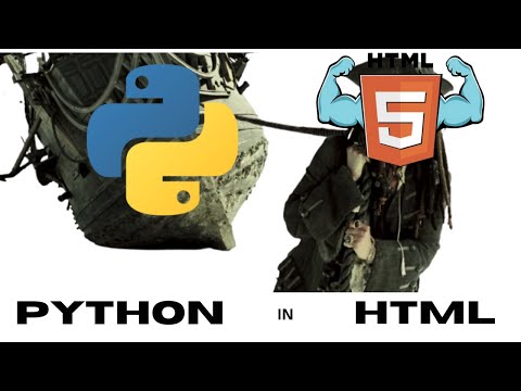 Python in HTML #shorts