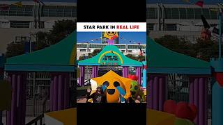 Starr Park Goes IRL From Brawl Stars | #shorts #brawlstars