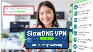 New Fast SLOWDNS tunnel VPN WORKING All COUNTRY