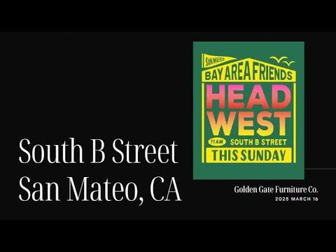 📍 South B Street Fair | March 16, 2025 | San Mateo Walkthrough Video