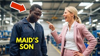 Black Maid’s Son Gets MOCKED by Engineers… Until he Fixes an Engine DEAD for 10 YEARS