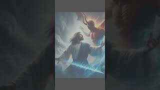 the devil vs Jesus #shorts #godvsdevil #jesuschrist