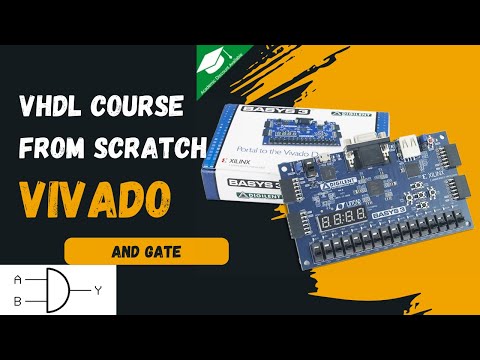 VHDL AND GATE | FPGA | BAYS3 #youtube #youtubevideo #vhdl #fpga #electronics #engineer