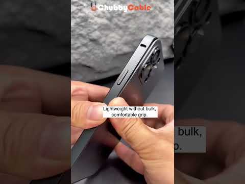 Magnetic Charging Aluminum Metal Bumper Matte Shell!