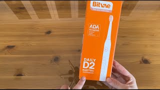 BITVAE Daily D2 Electric Toothbrush | 5 Modes and Includes a Two Year Supply of Brush Heads!