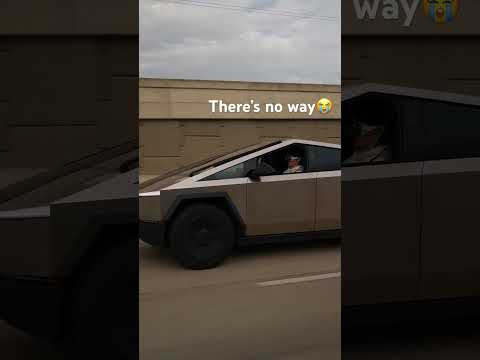Worst Cybertruck Driver😭