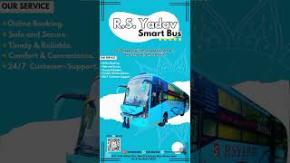 R.S. Yadav Smart Bus | Luxury Buses | Eco-Friendly-Staff | Book-9311260282 #travel #travel  #trailer