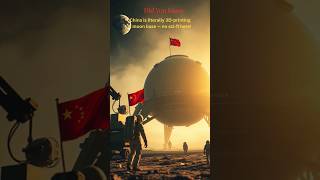 China’s 3D-Printed Moon Base #china #moonexploration #3dprinting #lunarbase #moonbase #shorts #moon