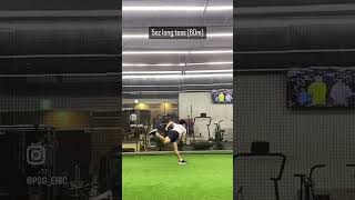투수 롱토스 강도설정 (앞다리 주 포커싱) #투수 #야구 #구속 #baseball
