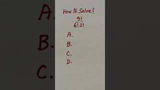 Find Factorial#mathmcq#tutorialssimplify#short#best#viralshort