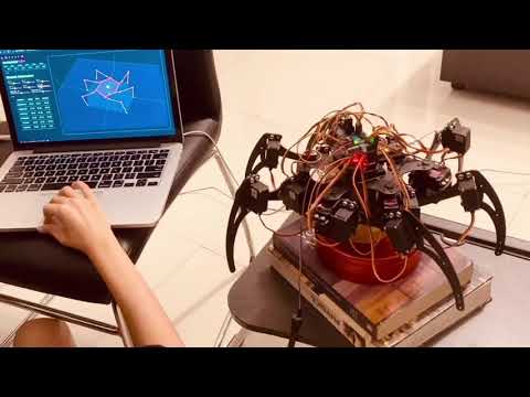 Hexapod Robot Web App (wip)