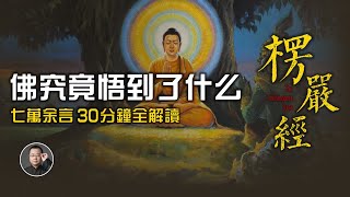 佛究竟悟到了什麼？七萬多字楞嚴經，30分鐘告訴你！【北川致遠書社 · 速讀佛典】