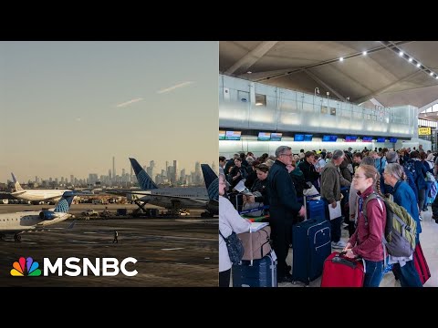 Newark travel chaos kicked off when air traffic control lost communication with aircraft