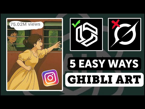 🔴How To Create Ghibli-Style Art for FREE Using ChatGPT AI | Best AI Tool for Ghibli Images | 2025