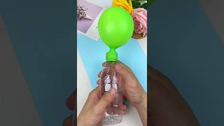 Title: DIY Balloon Pump Using a Water BottleHashtags: #ParentChildHandicraft #ChildHandicraft