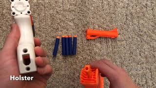Nerf Stock To Muzzle Reviews Sharp fire (Ep1)