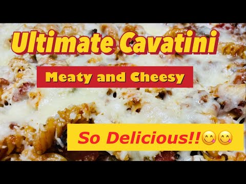 Ultimate Cavatini Recipe-Easy and delicious pasta bake