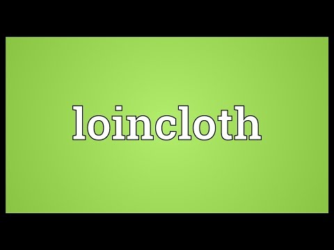 Loincloth Meaning