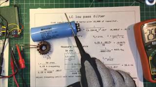LC Low Pass Filter
