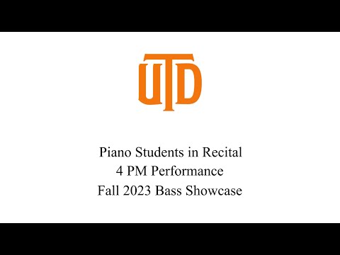 Piano Performance 2 - Piano I and Piano II