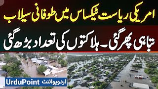 Flash Floods In The US State Of Texas - Destruction Continues - Death Toll Rises