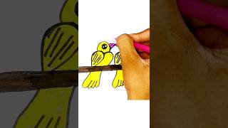 birds couple drawing turn numbers into drawing 22222 #22222 #viral #shortfeed #drawing