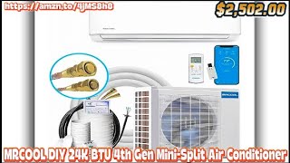 Review MRCOOL DIY 24K BTU 4th Gen Mini-Split Air Conditioner