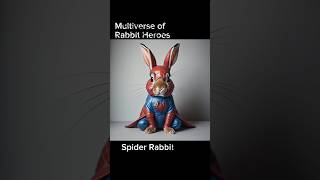 Multiverse of RabbitHeroes #superheroes #marvel #dc #rabbit #multiverse #aipictures #ai #aipictures