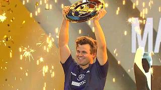 THIS GAME MADE MAGNUS CARLSEN CHAMPION OF THE ESPORTS WORLD CUP