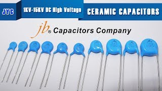 jb Capacitors JYC 1KV to 15KV High Voltage Ceramic Radial Type Disc Capacitors #capacitor #supplier