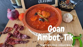 Goan Ambot Tik recipe/ Shark Ambot Tik recipe/Moriche Ambot Tik