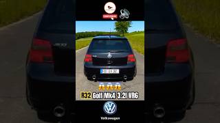 Golf R32: That Deep VR6 Roar + Acceleration = Goosebumps 🔥#golfr32 #golfmk4 #vwgolf #r32