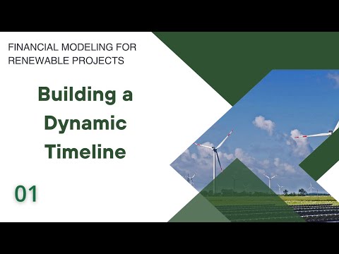 The 2023 Guide to Financial Modeling for Renewable Projects - 01 The Timeline