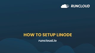 How To Setup Linode Server - RunCloud