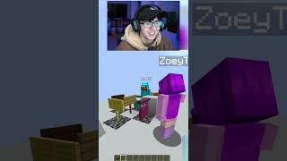 Minecraft Telepathy TEAM REVERSE🔮Cash Nico Shady Zoey #minecraft #shorts #minecraftshorts