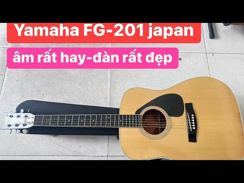 Đàn guitar Yamaha FG-201B japan âm rất hay. Giá: 3 triệu. guitar yamaha, guitar nhật 0936057750