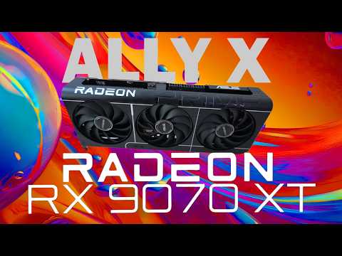 ROG Ally X Ultimate Upgrade AMD RX 9070XT with Aoostar eGPU Dock