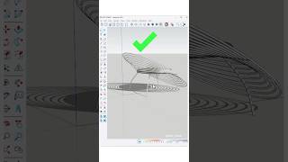 SketchUp Tutorial ✨ Smooth & Stylish!This unique parametric chair design in SketchUp. #sketchup #art