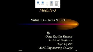 Virtual Btree & LRU