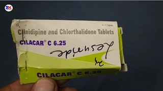 Cilacar C 6.25 Tablet |  Cilnidipine and Chlorthalidone Tablet | Cilacar C 6.25 Tablet Uses Benefits