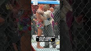 Lil Wayne Consoles Dustin Poirier in Octagon 💎🥹