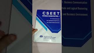 CSEET study material Unboxing by ICSI CSEET books #cseet #cs #companysecretary #icsi #cseetexam