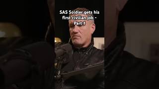 SAS Soldier gets his first civilian job - Part 1 🫡🪖 #army #military #sas #viral #soldier
