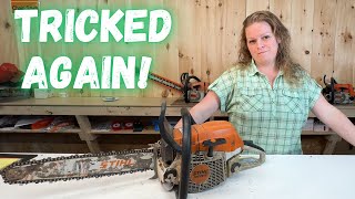 Day Two Of Tricks  |  Stihl MS261 Mr. Bogs!