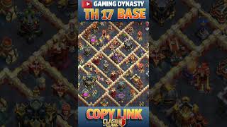 TH17 WAR BASE AFTER UPDATE 10 #shortsfeed #shorts #short #coc #cocnewsupertroop