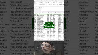 In this short you will learn how to focus on active cell in excel.  #excel #exceltips #excelfunction