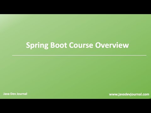 Spring Boot tutorial